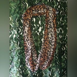 Leopard Print Scarf
